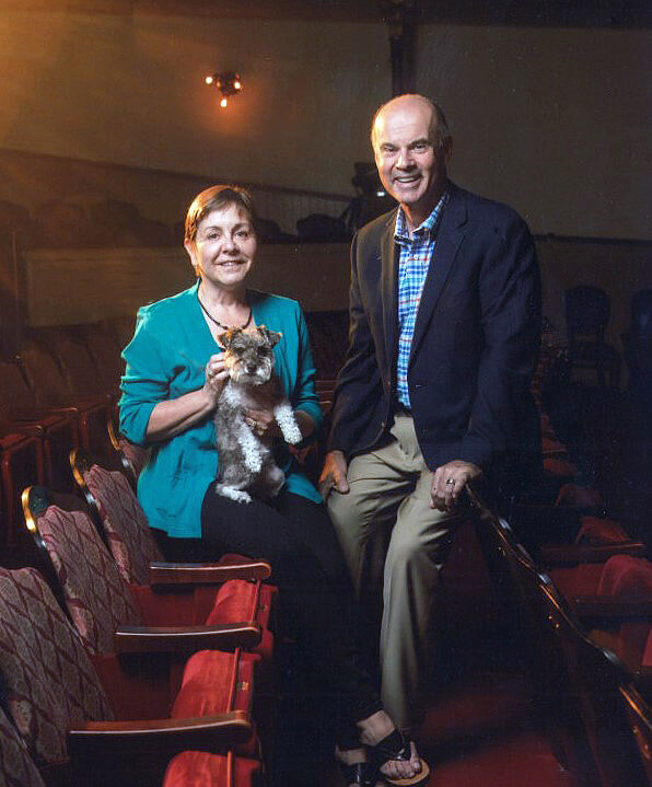 rick and jessica rodgers at the fulton theater